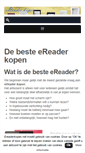 Mobile Screenshot of ereaderkopen.net